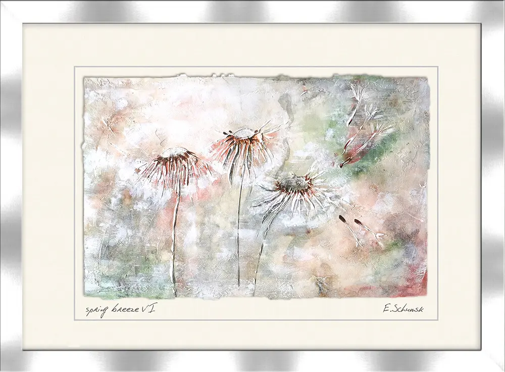 ars graphica Real-Art 76x56cm - Elisabeth Schumsk: Spring breeze VI