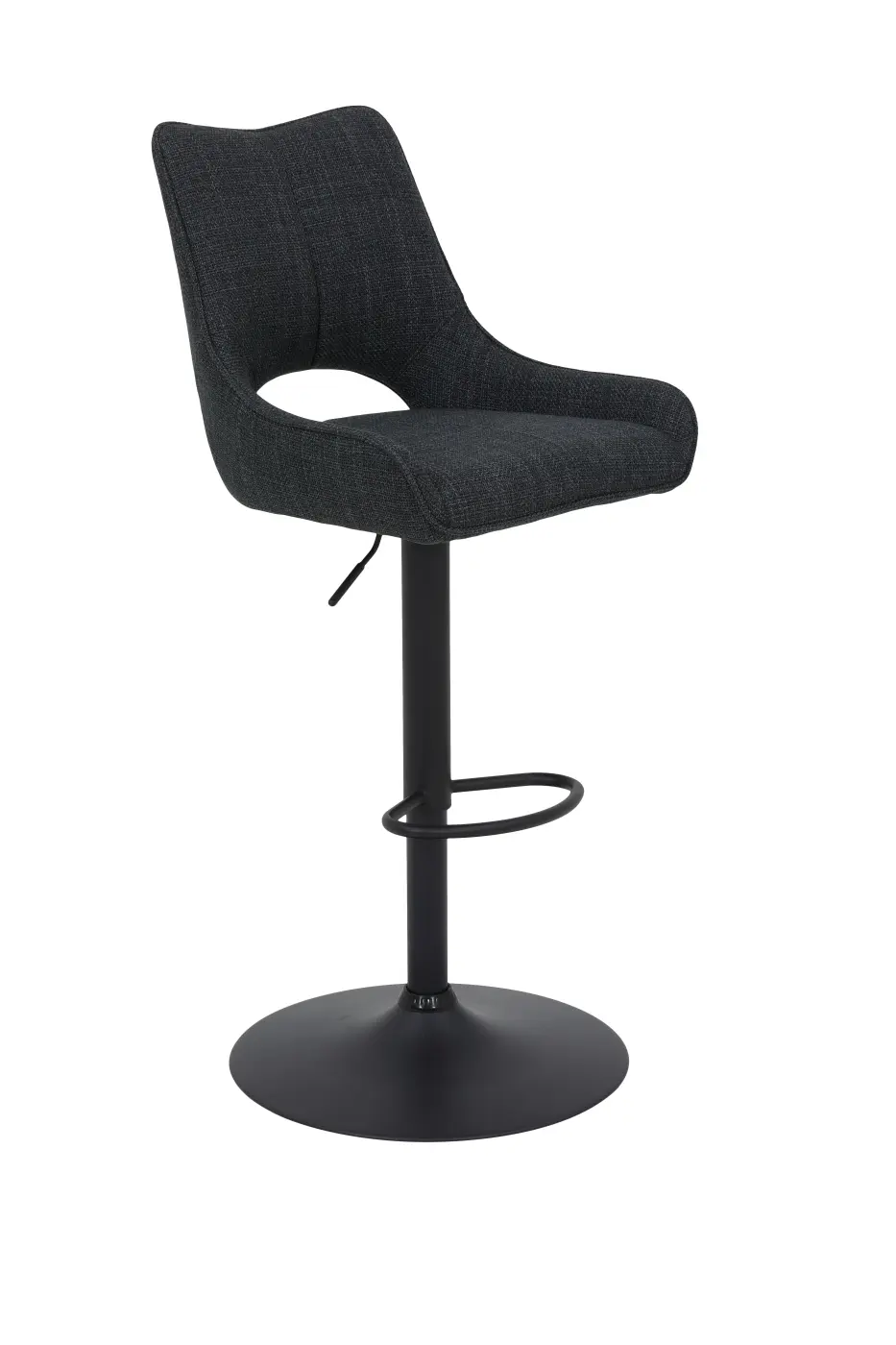 Hela Barhocker Rockport H Anthrazit ca. 50x98-120x57 cm