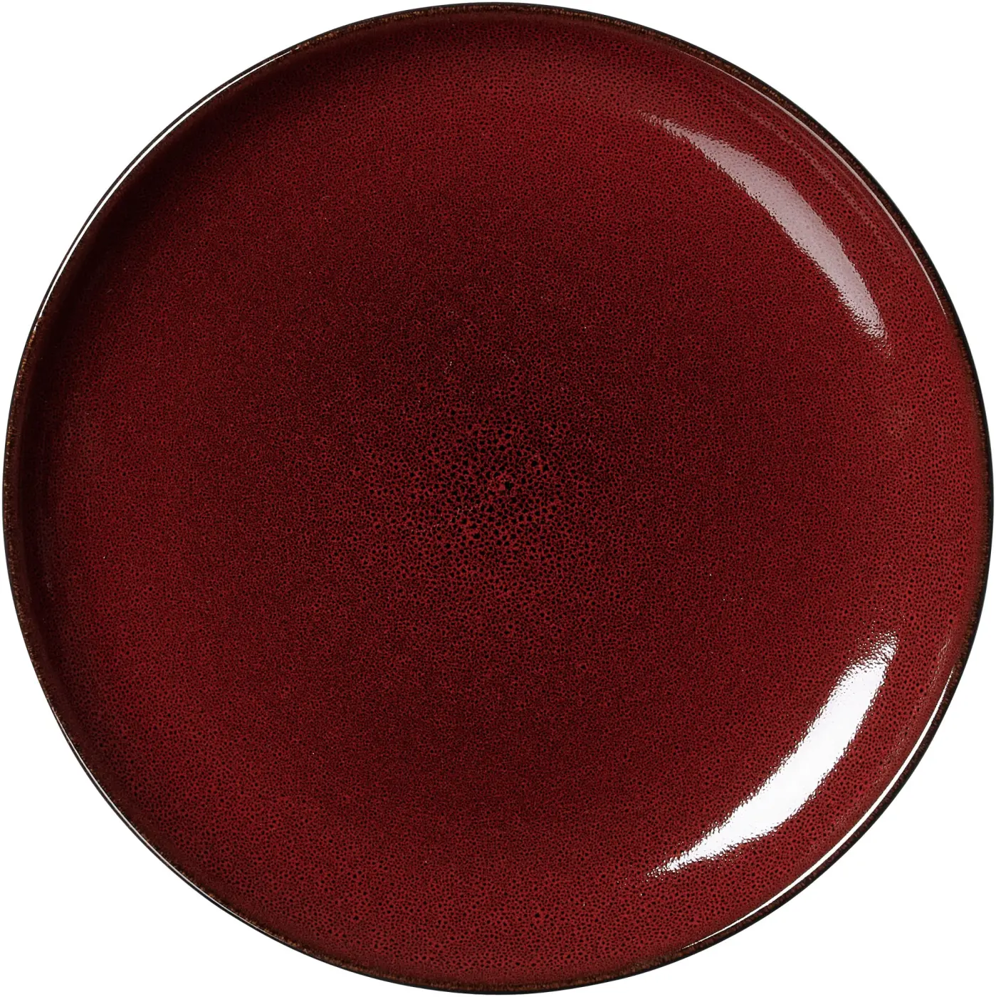 Ritzenhoff Frühstücksteller Gambia 20,5 cm Rot