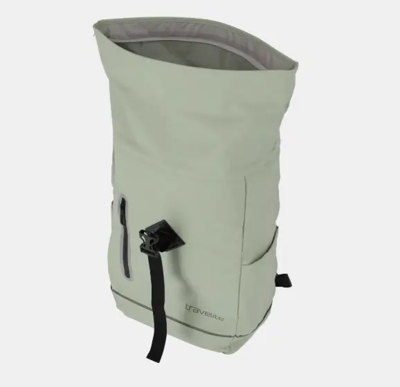 Travellite Rucksack Backpack Roll-Up Basic Anthrazit 26x48x15 cm