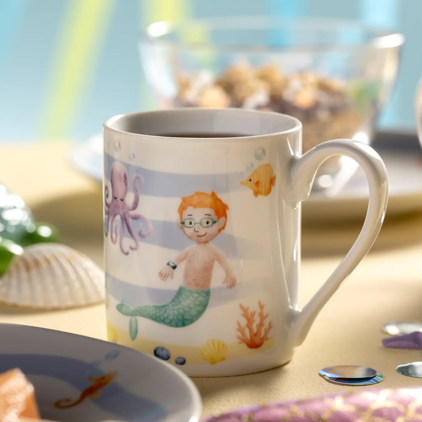 Leonardo Kindergeschirr BAMBINI AVVENTURA Meerjungfrau