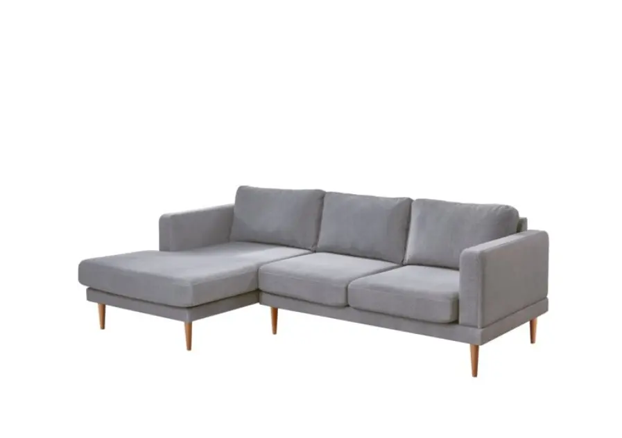 Sun Garden Ecksofa Gotha Grau ca. 239x82x161 cm