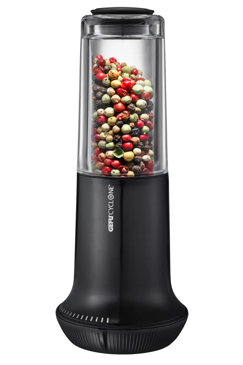 GEFU Salz- oder Pfeffermühle X-PLOSION®, schwarz 15 cm
