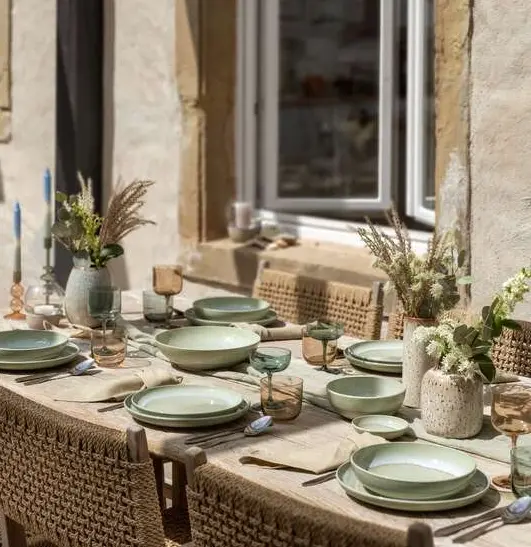 Villeroy & Boch Teller Alga Perlemor Grün 24 cm