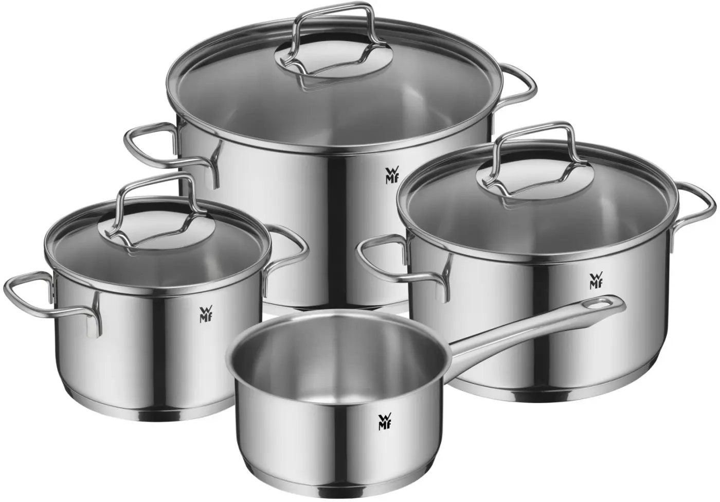 WMF Topf-Set 4-teilig Astoria Edelstahl