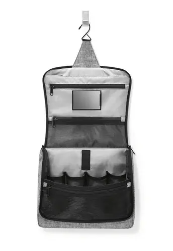 Reisenthel toiletbag XL twist silver