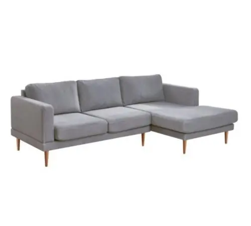 Sun Garden Ecksofa Gotha (rechts)  Grau ca. 240x82x160 cm