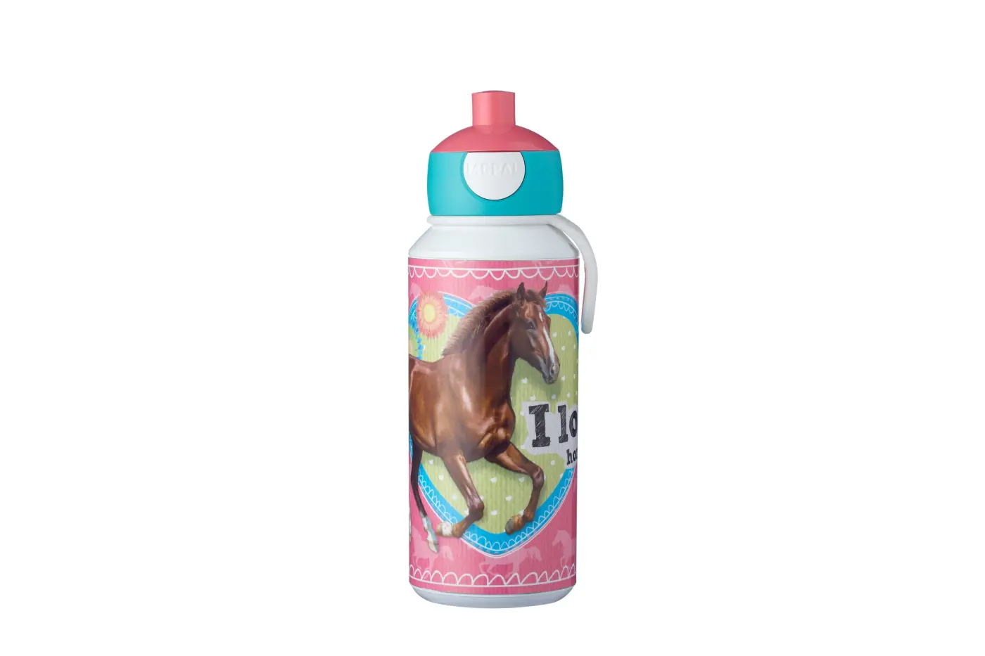 Mepal trinkflasche pop-up campus 400 ml - my horse