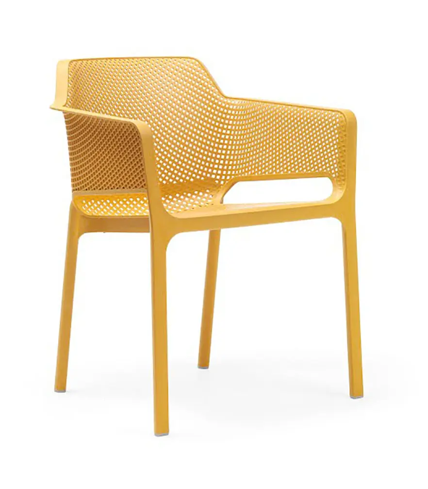 Best Stapelsessel Ohio 61x80x59 cm Senf