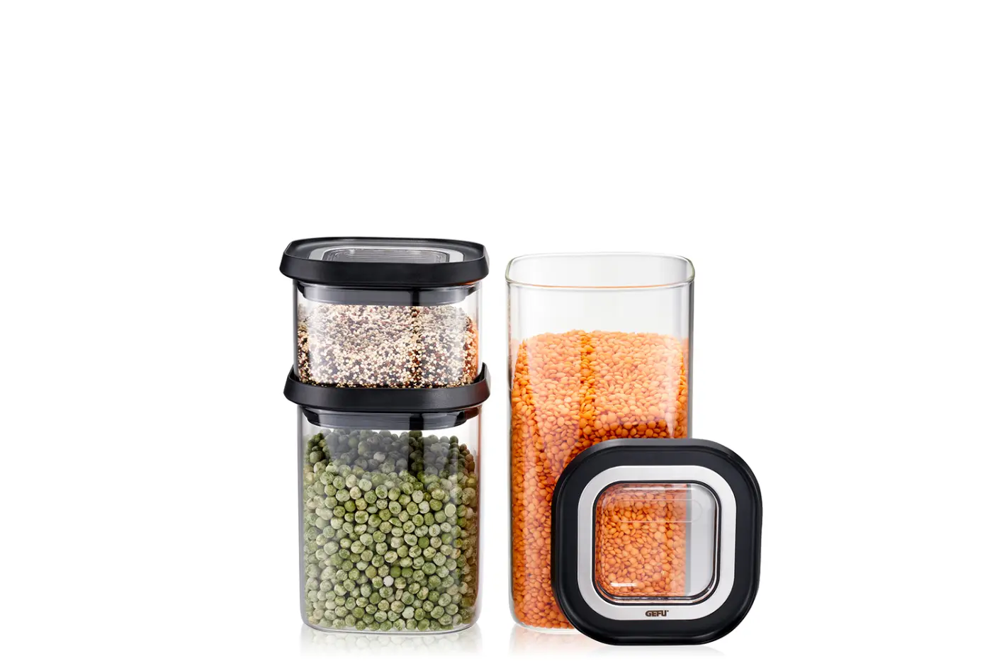GEFU Vorratsdosen-Set PANTRY, 3-teilig