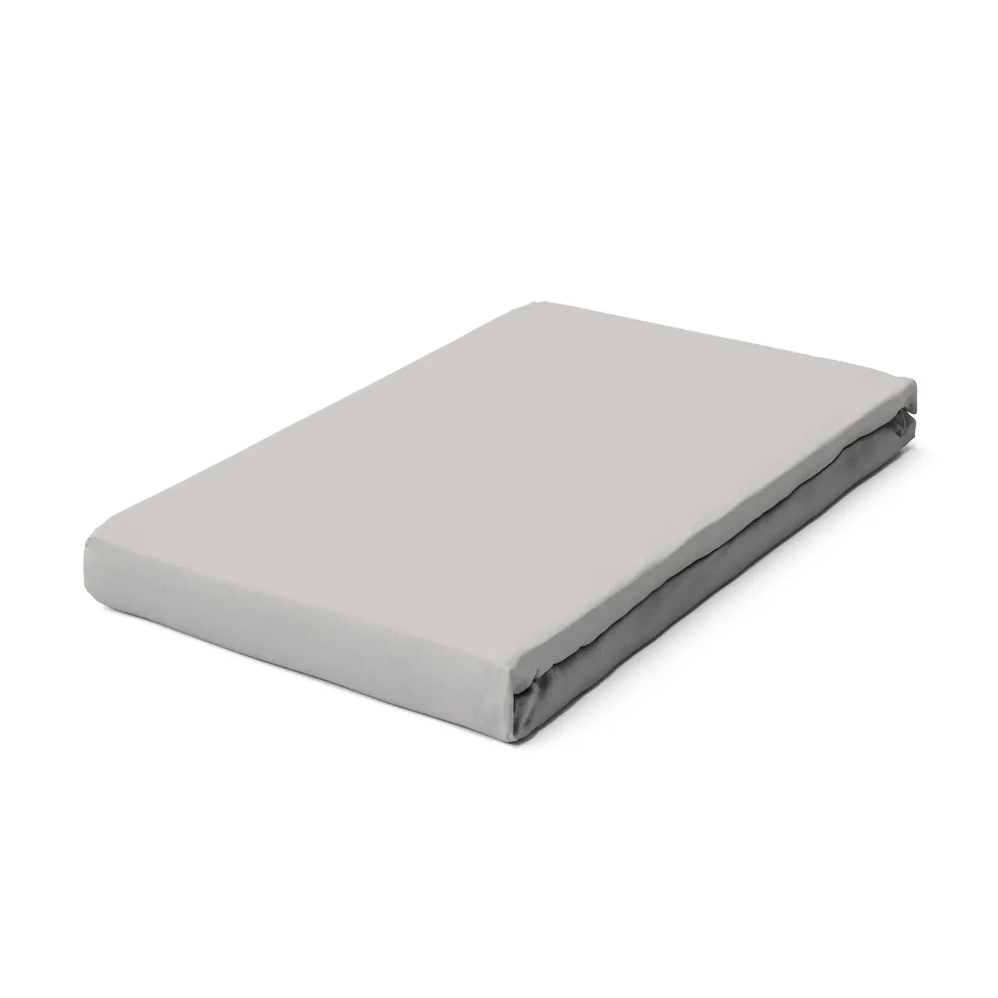 Schlafgut Spannbetttuch Pure 120x200-130x220 cm Grey Light