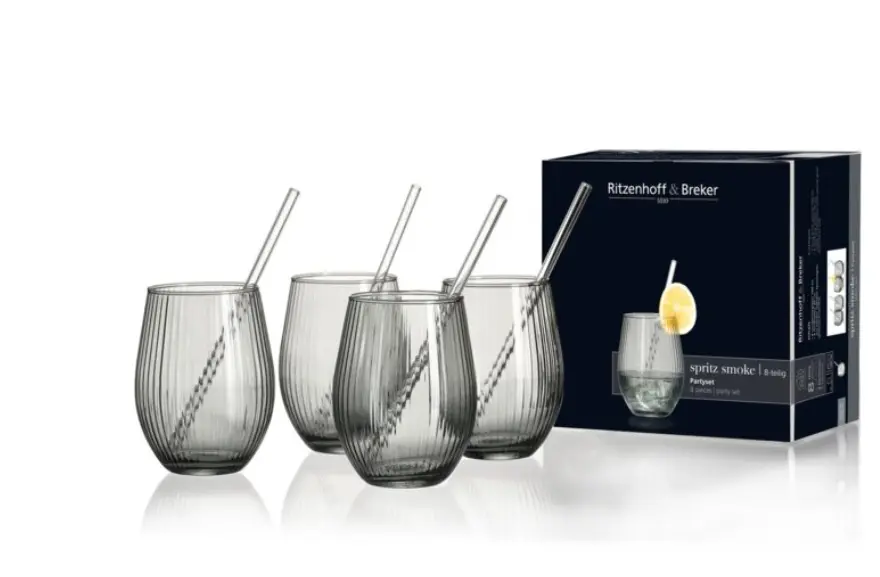 Ritzenhoff & Breker Partyset 8-tlg. Spritz Smoke