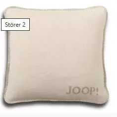 JOOP! Kissenhülle Pergament-Sand 50x50 