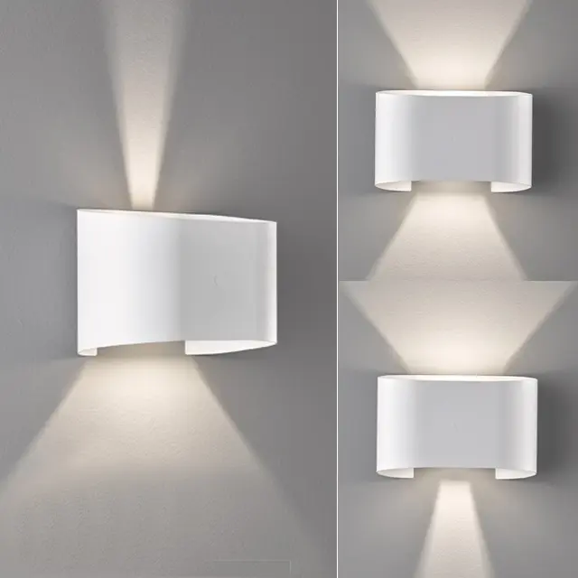 F&H Wandleuchte, 30261 Weiß