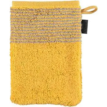 Cawö Waschhandschuh, 590, 16 x 22 cm curry