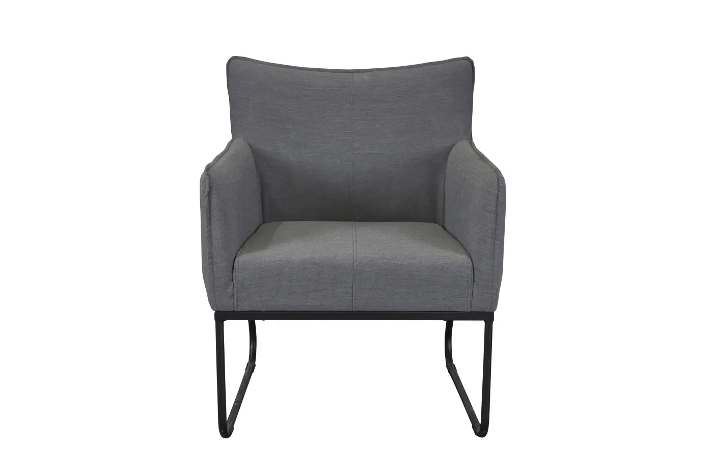 LC Wholesaler Armlehnstuhl Loma Anthrazit ca. 70x61x83 cm