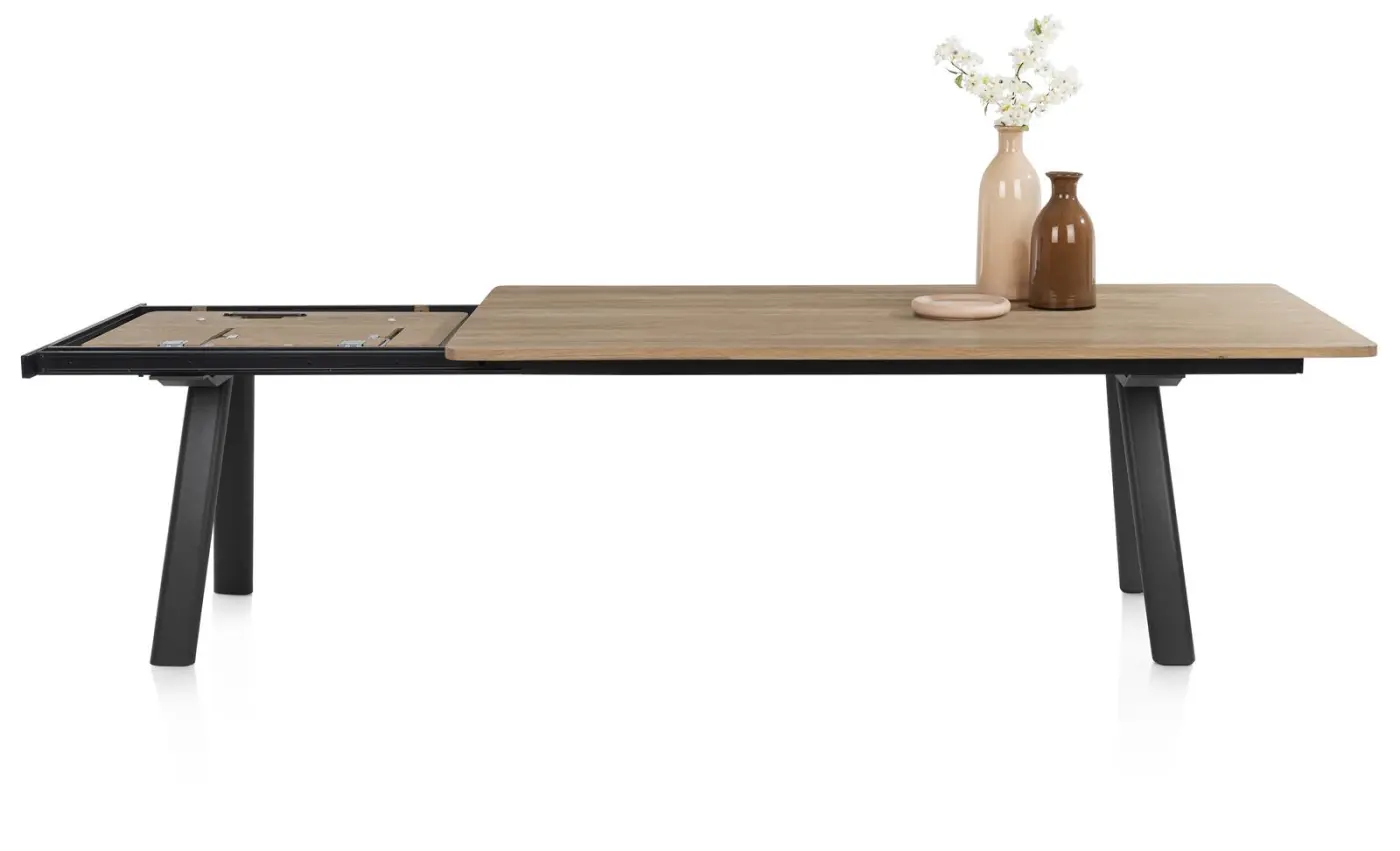 Habufa Ausziehtisch Zade Dune Color lackiert ca. 200-280x77x100 cm