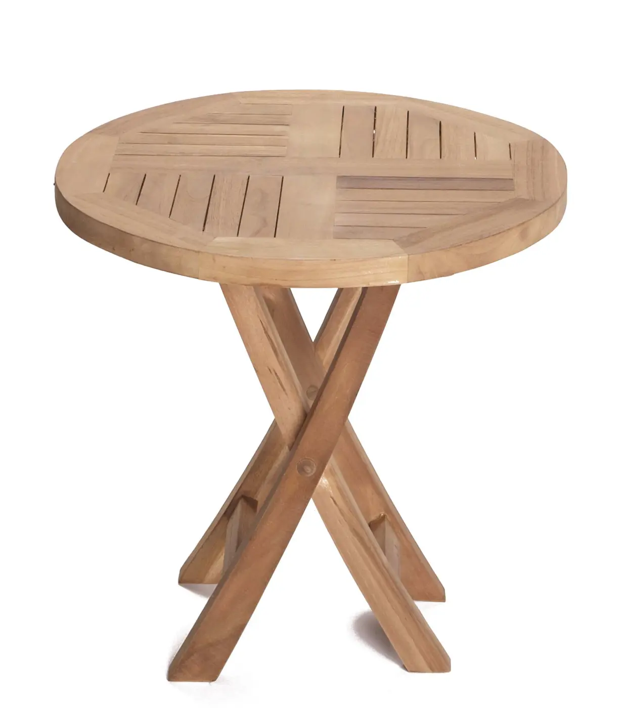LC Garden Beistelltisch Riva rund Teak 50x50 cm