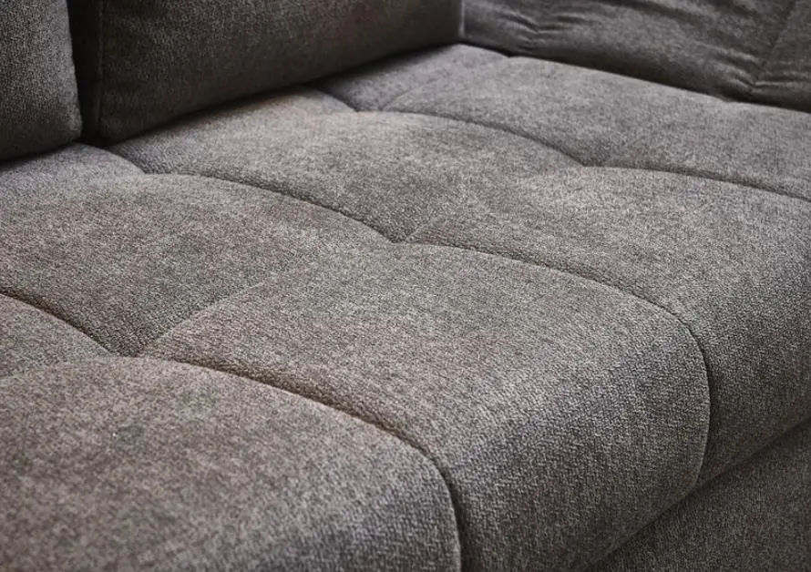 Restyl Schlafsofa TaliaC in Bezug anthrazit, Metallfuß schwarz, Liegefläche: 150x200 cm