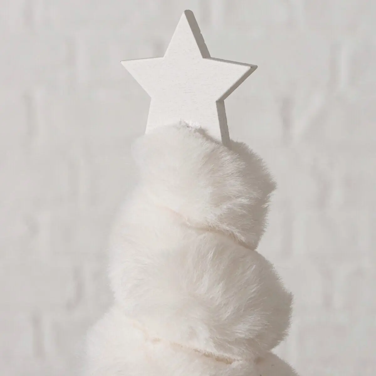 Boltze Weihnachtsbaum auf Fuß weiß
