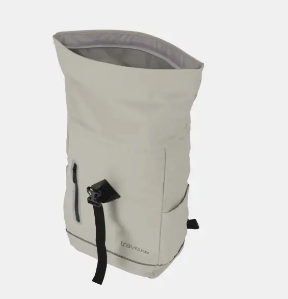 Travellite Rucksack Backpack Roll-Up Basic Anthrazit 26x48x15 cm