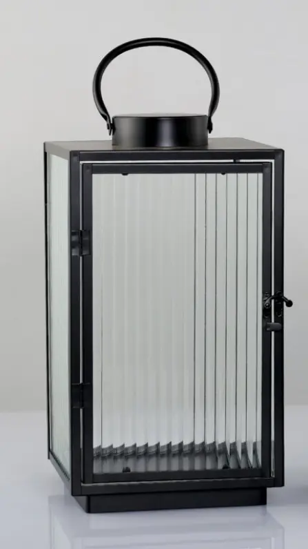DPI Laterne Mittel Metall groß 40 cm