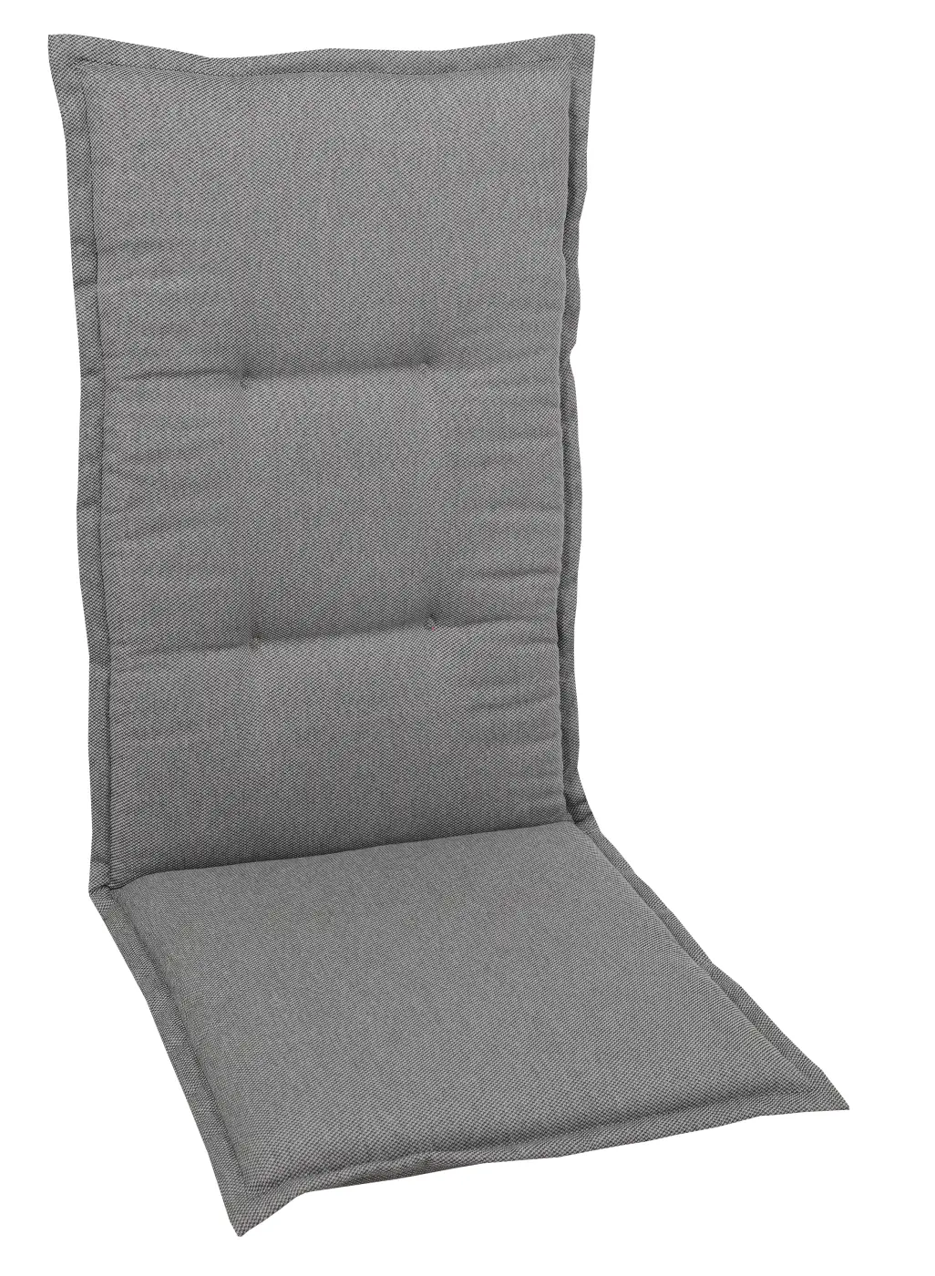 Garten-Sesselauflage hoch 20925-01 hellgrau 50x7x120cm