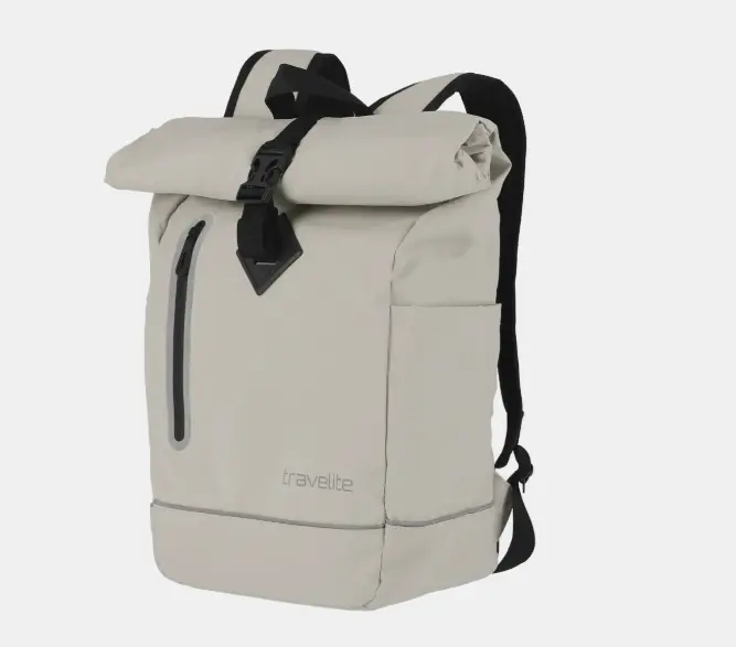 Travellite Rucksack Backpack Roll-Up Basic Anthrazit 26x48x15 cm