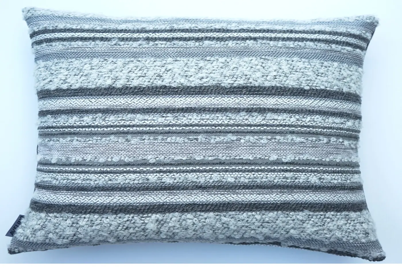 Lonczyk Kissenhülle mit Reißverschluss, 40 x 60 cm Ayana, Silber