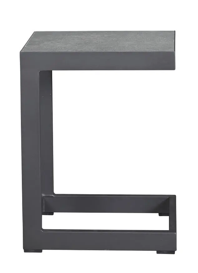 LC Garden Loungetisch Sondrino Anthrazit ca. 32x40x54 cm