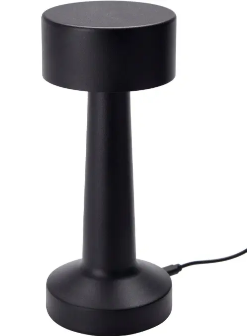 Koopman I. Tischlampe 8x21 cm schwarz