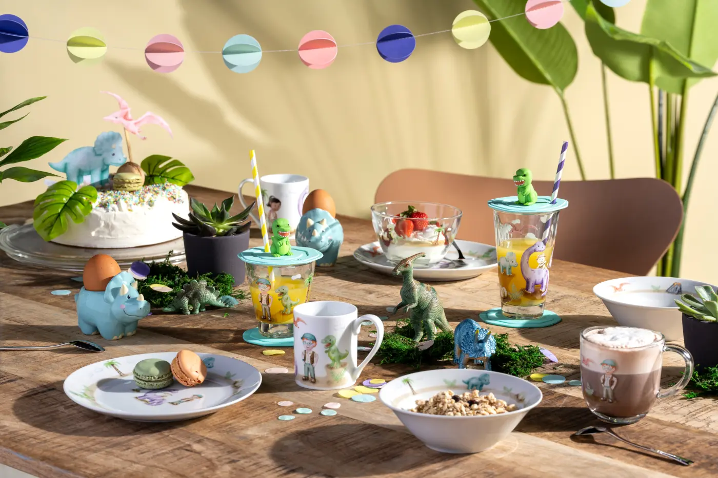 Leonardo Kindergeschirr BAMBINI AVVENTURA Dino