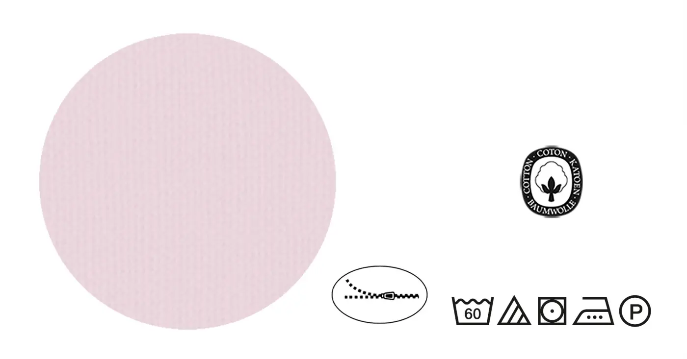 Tom Tailor Linon Bettwäsche rose 1x 155x220 cm + 1x 80x80 cm Tom Tailor Linon Bettwäsche rose 1x 155x220 cm + 1x 80x80 cm