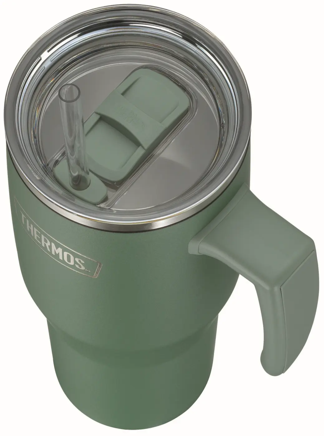 Thermos Isolier-Trinkbecher 1,1 L matt grün