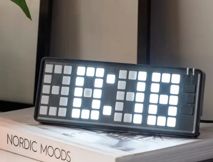 Alarm Clock LED black