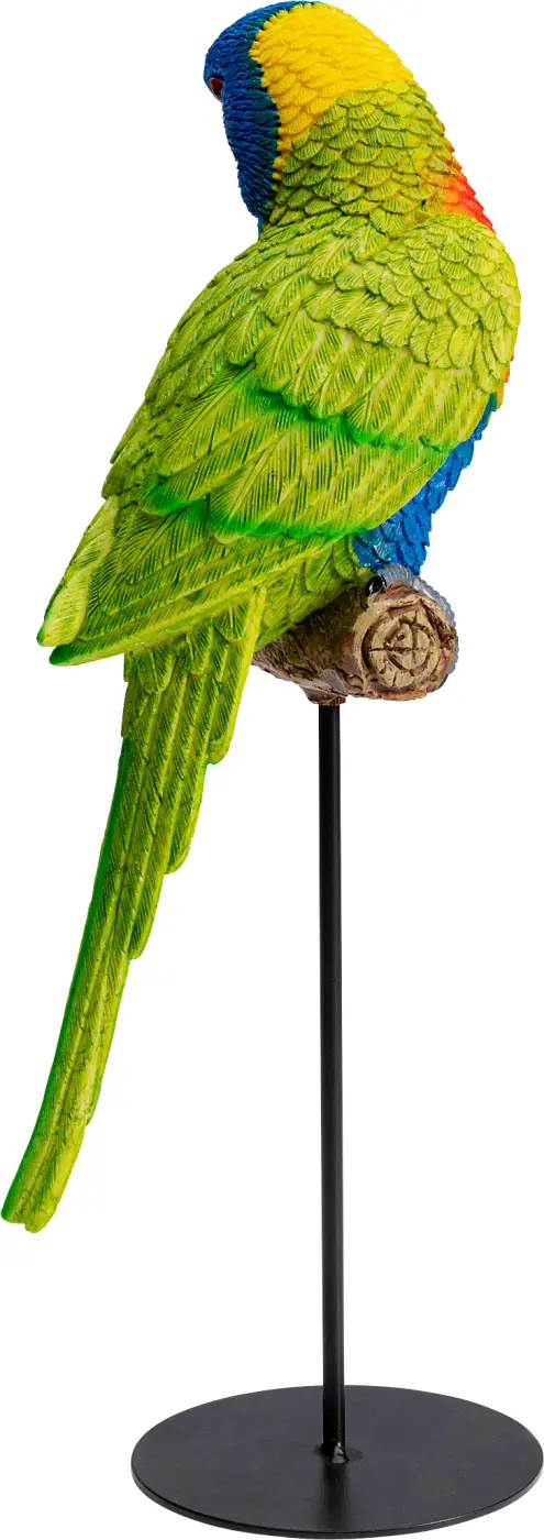 Kare Design Deko Figur Parrot Grün 36 cm
