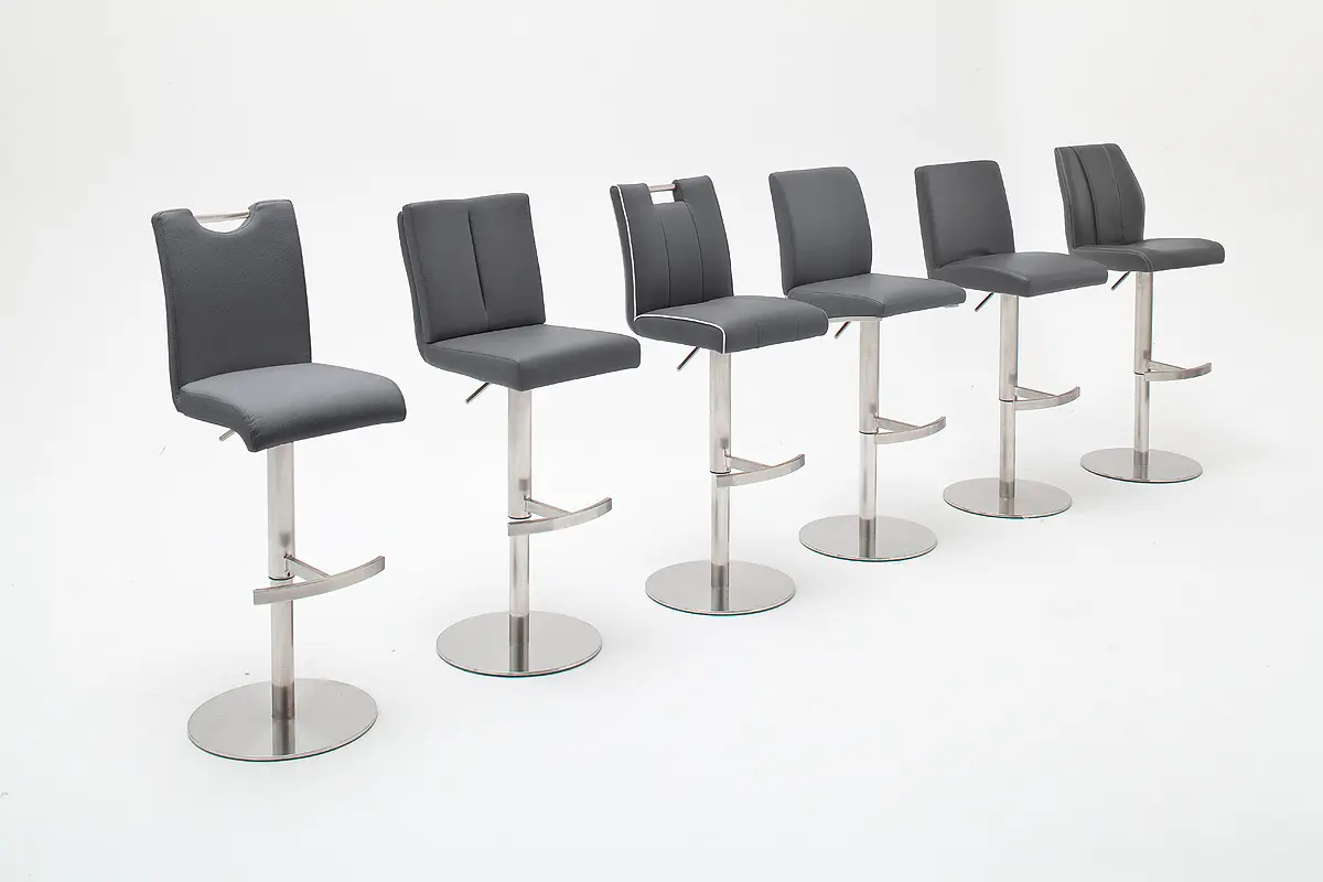 MCA Barstuhl schwarz ca.42x87x50 cm