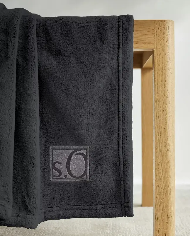 S.Oliver Decke Kuschelsoft Anthrazit 150x200 cm