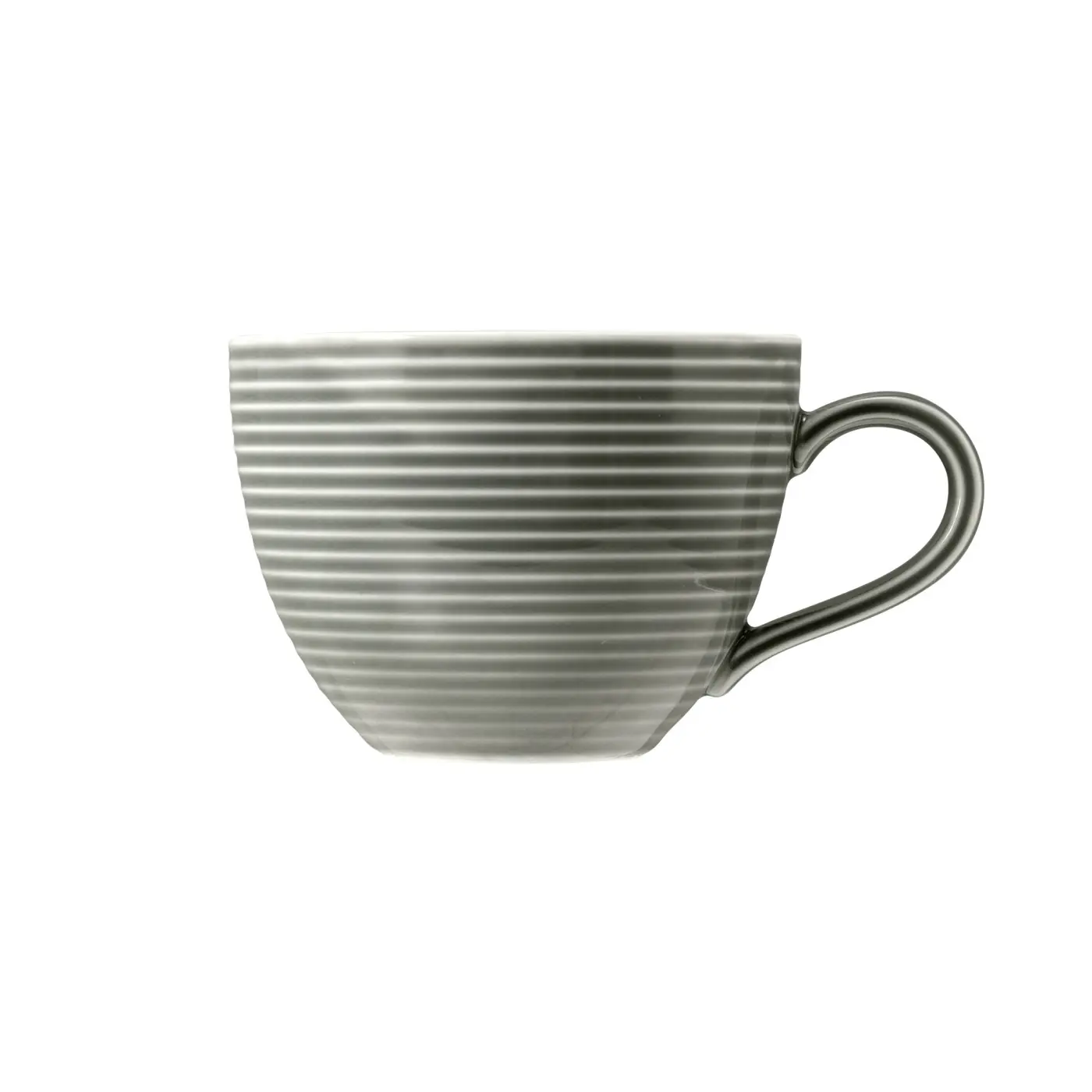 Seltmann Kaffeeobertasse 0,26 L Perlgrau mit Relief