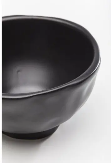 Kare Design Schale Organic Black 15 cm