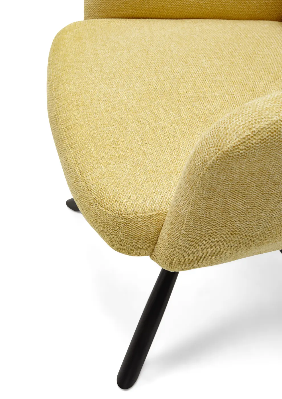 Stolkom Armlehnenstuhl Sofia Gelb 180 Grad drehbar ca. 61x93x66 cmr