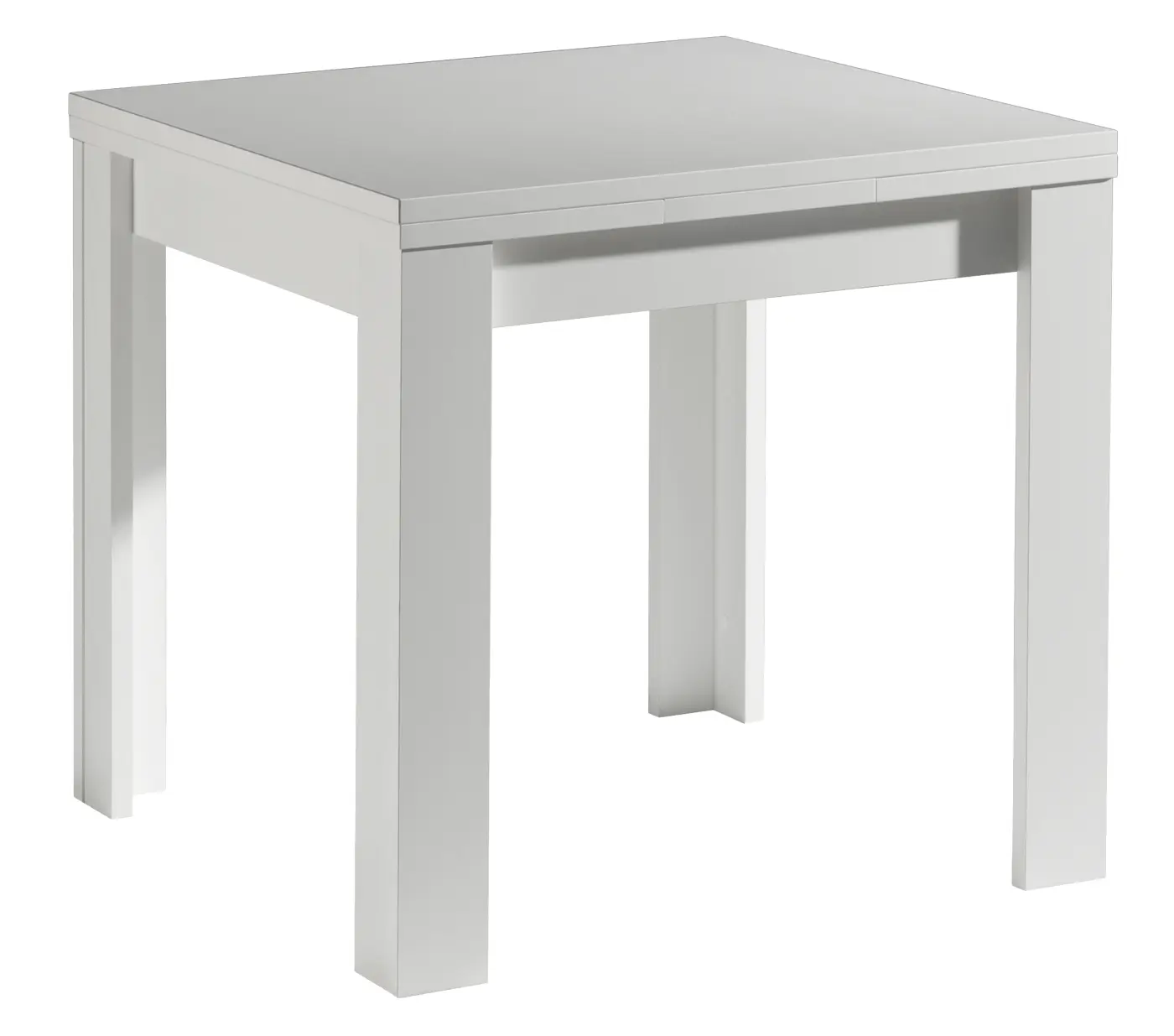 Mäusbacher Esstisch Monzi 80 cm weiß matt