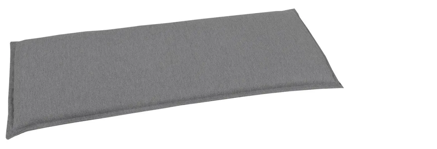 Go-De Gartenbank-Auflage Grau ca. 115 cm