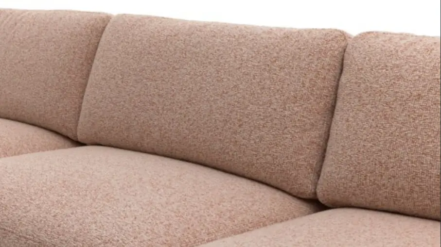 Roomio No. 4104 Polstergarnitur Donna rusty melange, ca. 154x279 cm (Longchair links)