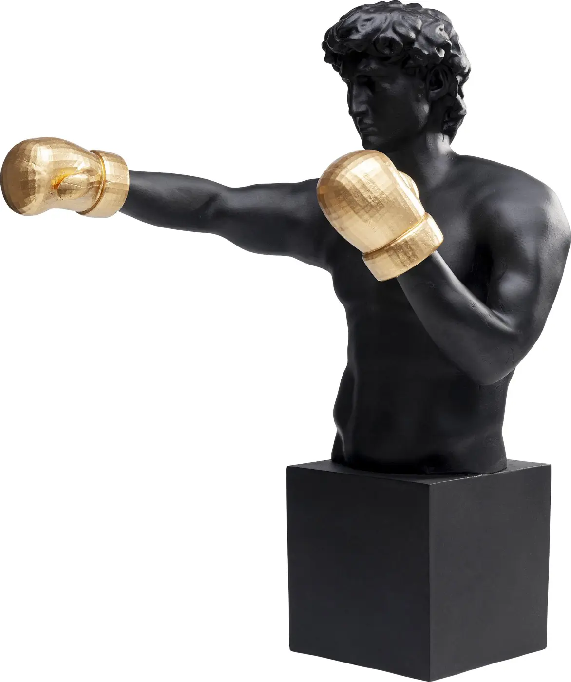Kare Design Objekt Balboa 68 cm Schwarz/Gold