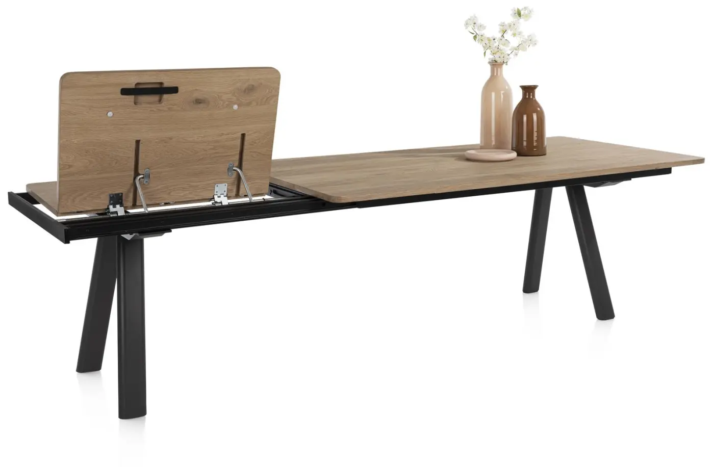 Habufa Ausziehtisch Zade Dune Color lackiert ca. 200-280x77x100 cm