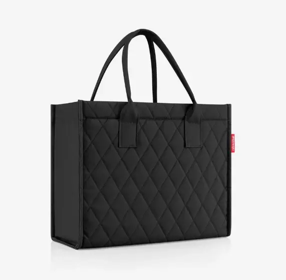 Reisenthel Daily Shopper Rhombus Black ca. 42x35x17 cm