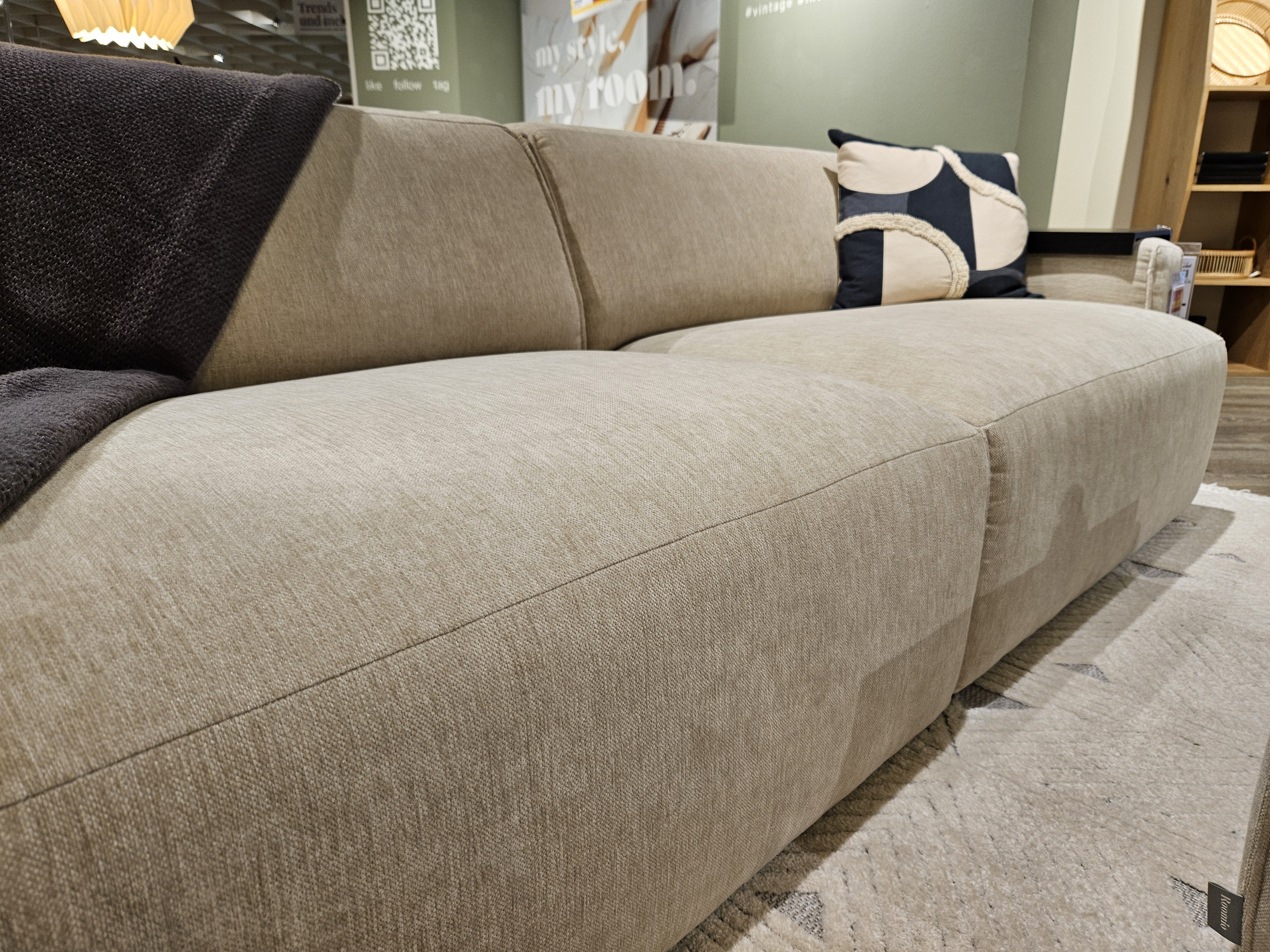 Roomio No. 4100 Garnitur Cosmopolitan Champagner 