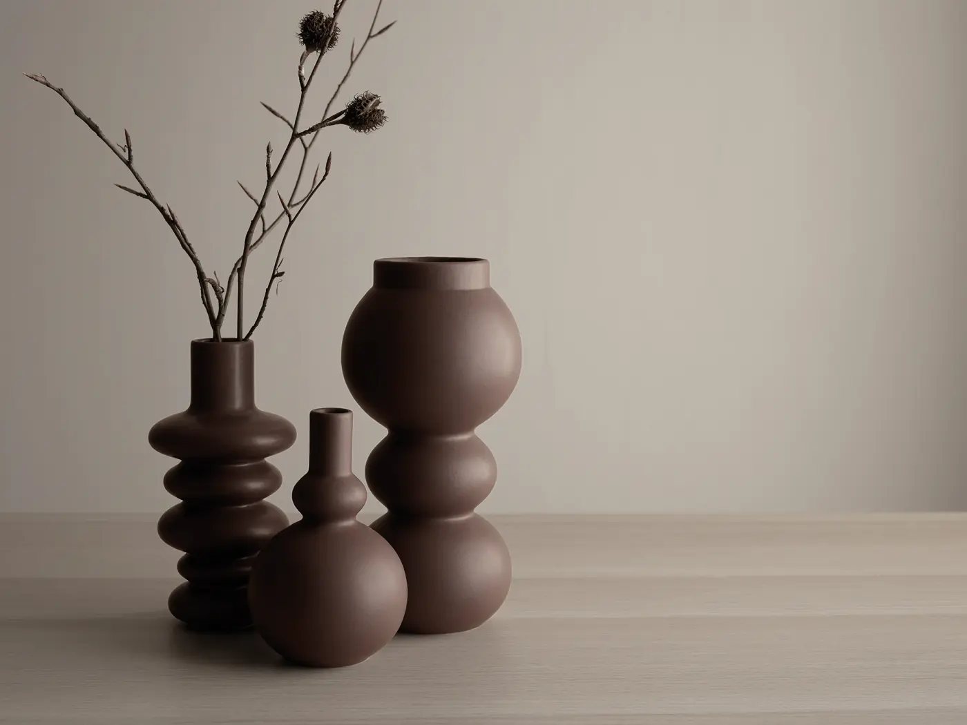 ASA Vase Mocha 15.5 cm ASA Vase