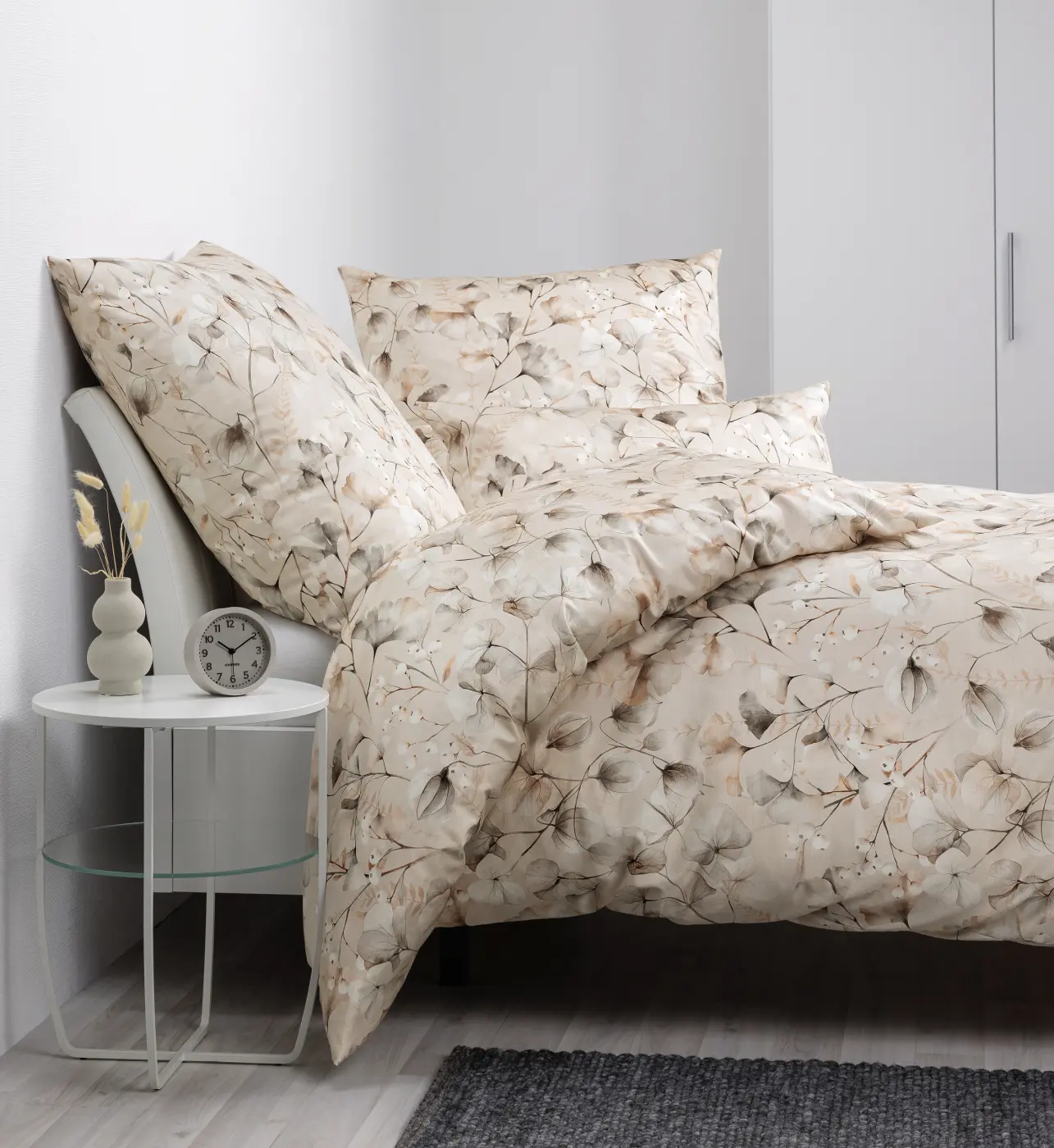 Janine Bettwäsche-Set Milano 135x200+80x80 cm Rosa